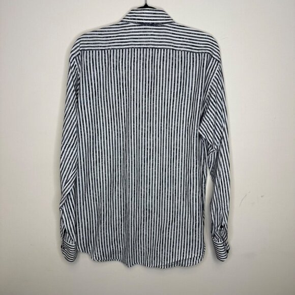 Neiman Marcus Lot Bundle 100% Cotton Button Down Shirt  Size L Made in India - Picture 14 of 16